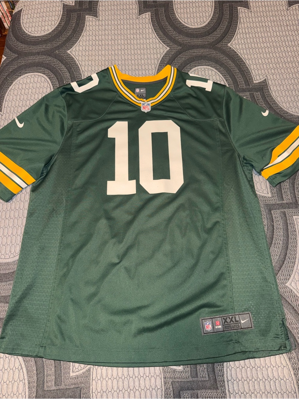 Nike Green Bay Packers Jordan Love #10 NFL Game Jersey XXL
